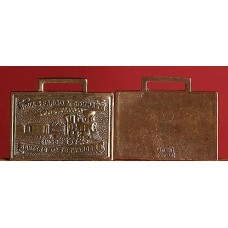 Wells Fargo Forwarders Brass Fob.